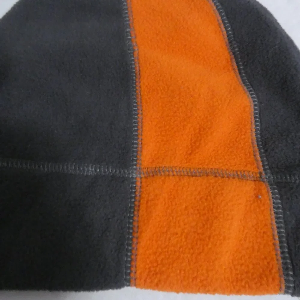 CHILDREN'S PLACE | 8-14 years | Grey and Orange Fleece Hat | NWOT - Picture 4 of 11